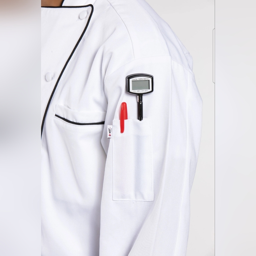 Murano Executive Chef Coat #0432 NWOT - Picture 3 of 5